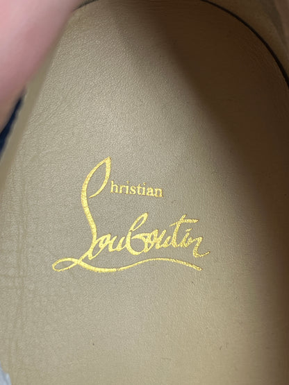 Christian Louboutin Louis Junior Spikes Sneaker Navy | 43