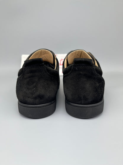 Christian Louboutin Louis Junior Spikes Sneaker Black | 44.5