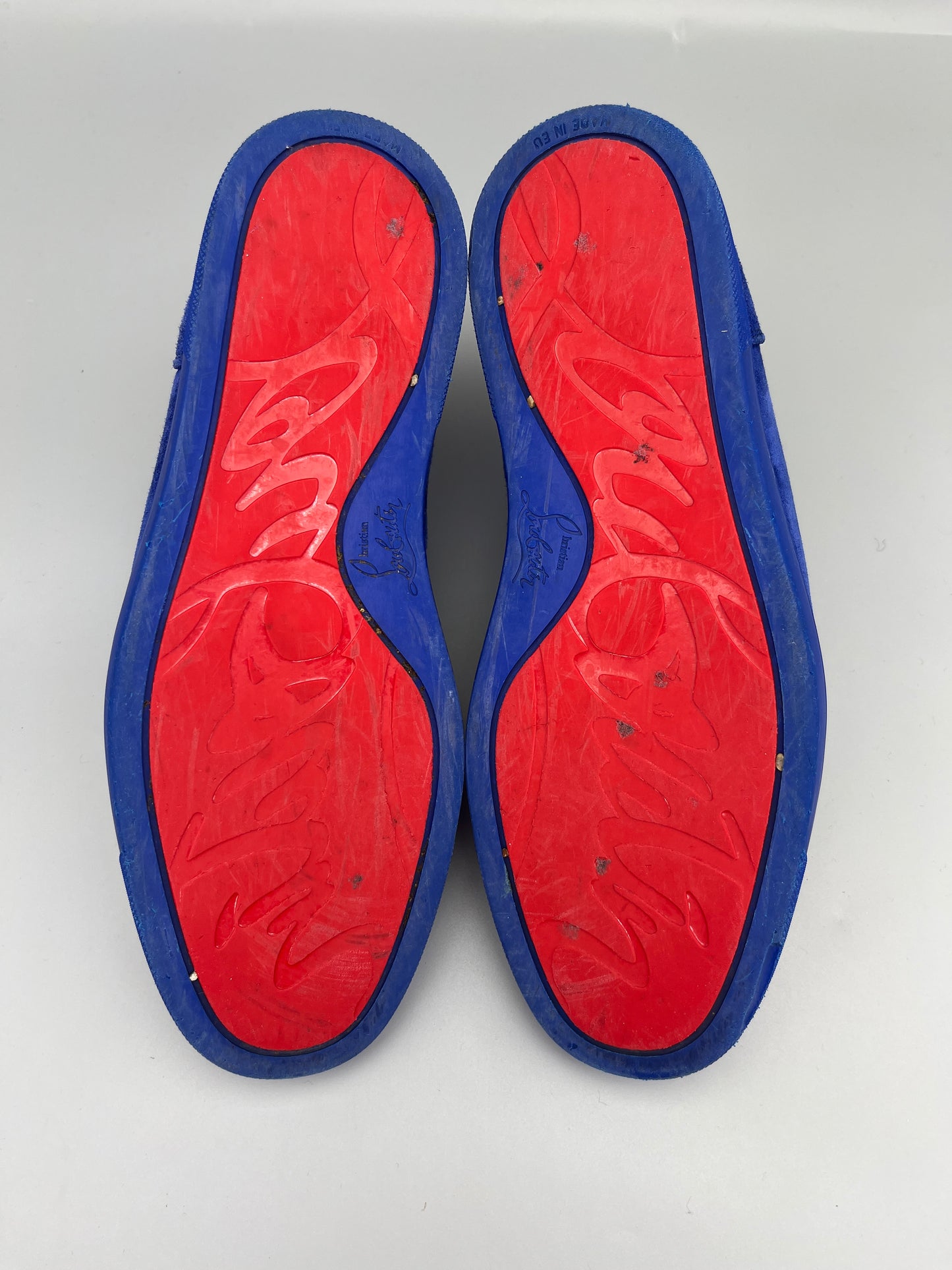 Christian Louboutin Louis Junior Sneaker Blue | 41