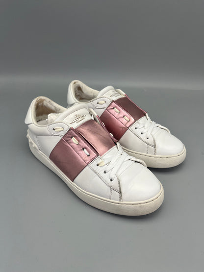 Valentino Open Sneaker Metallic Pink | 37