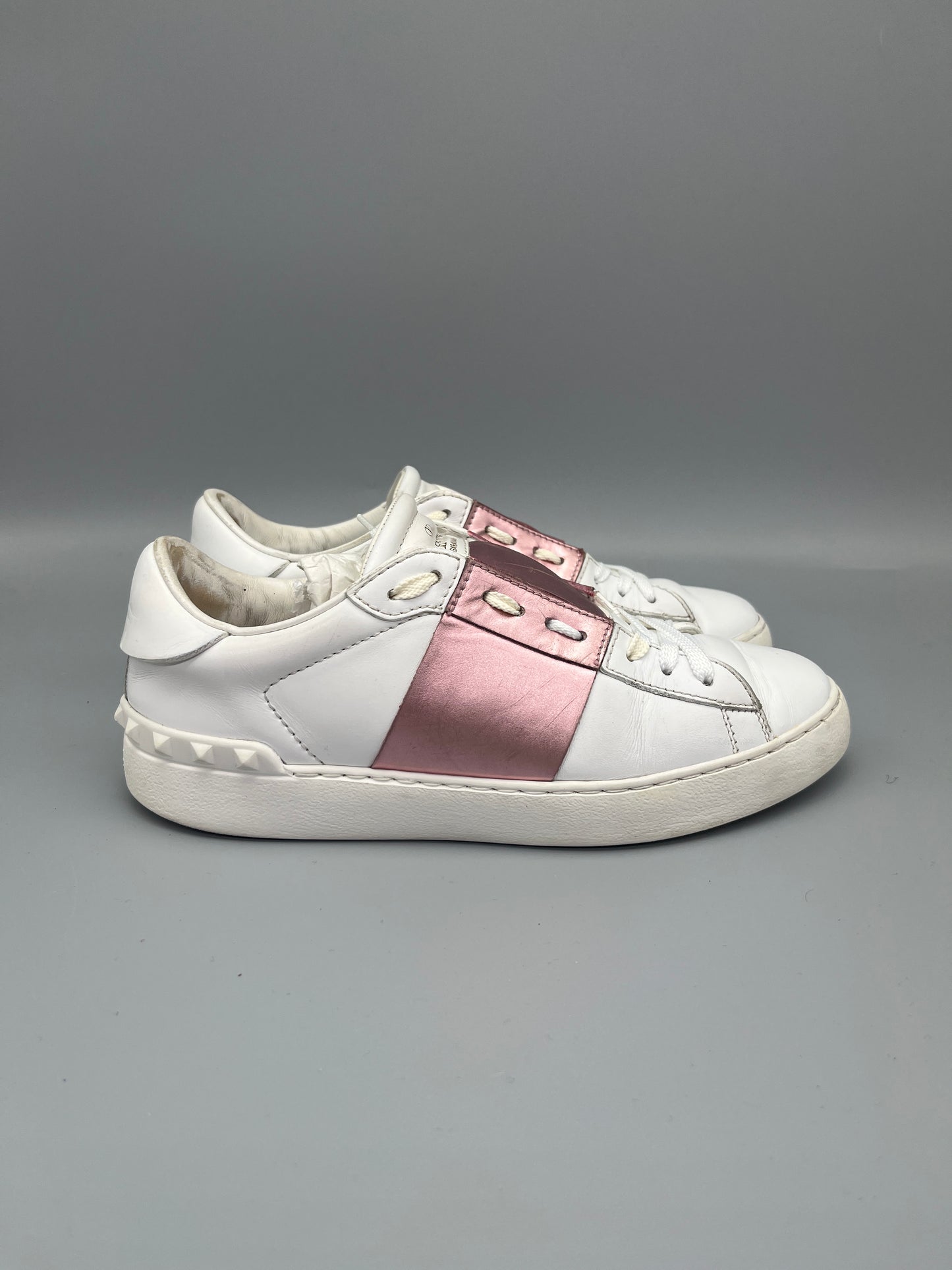 Valentino Open Sneaker Metallic Pink | 37