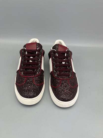 Valentino Flycrew Sneaker Red Glitter | 39.5