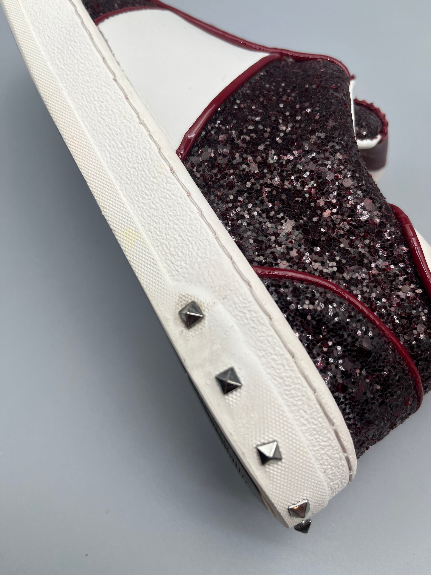 Valentino Flycrew Sneaker Red Glitter | 39.5