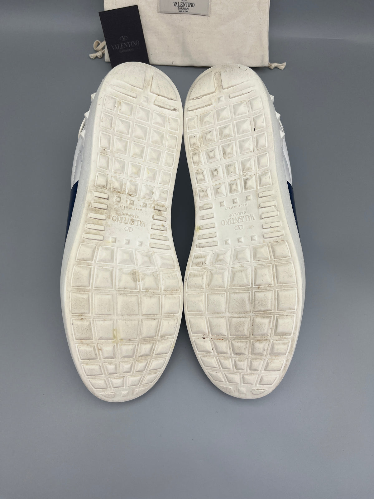 Valentino Open Sneaker Patent Blue | 43
