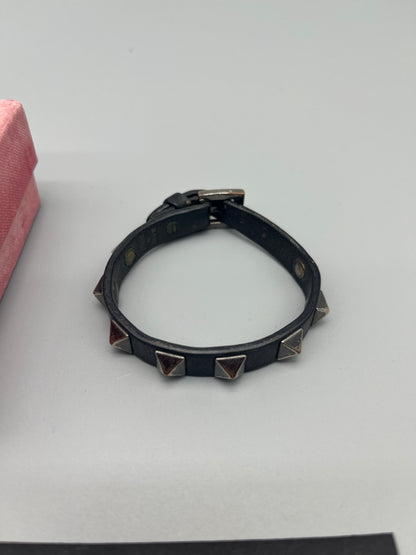 Valentino Rockstud Bracelet Black
