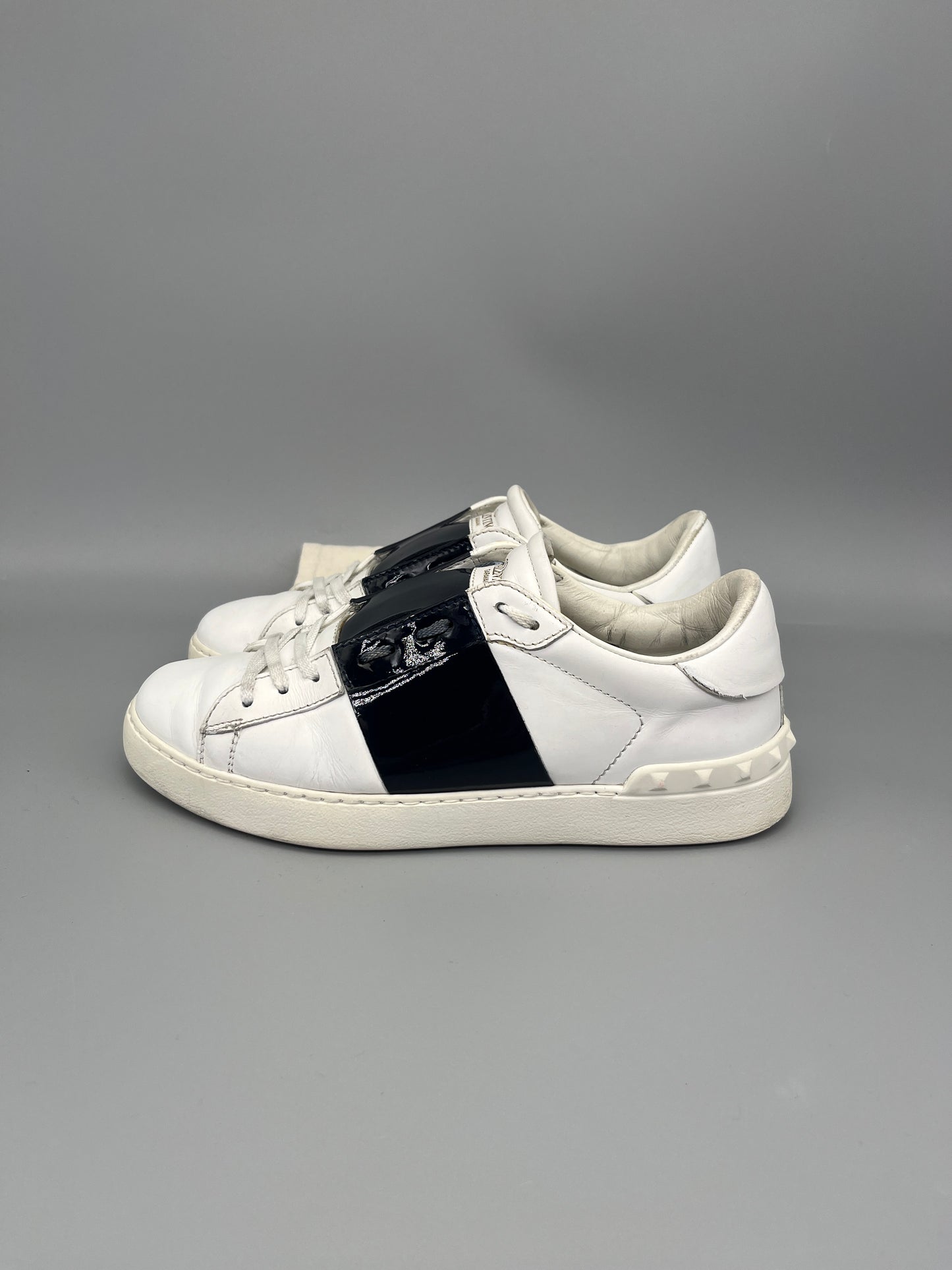 Valentino Open Sneaker Patent Navy | 39