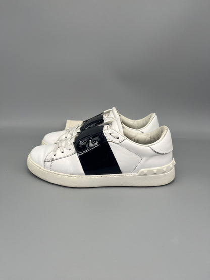 Valentino Open Sneaker Patent Navy | 39
