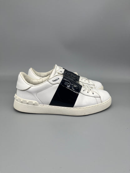 Valentino Open Sneaker Patent Navy | 39