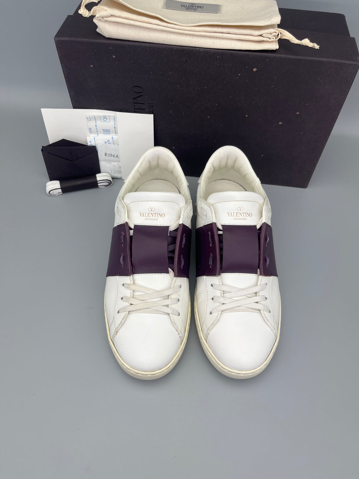 Valentino Open Sneaker Purple | 42