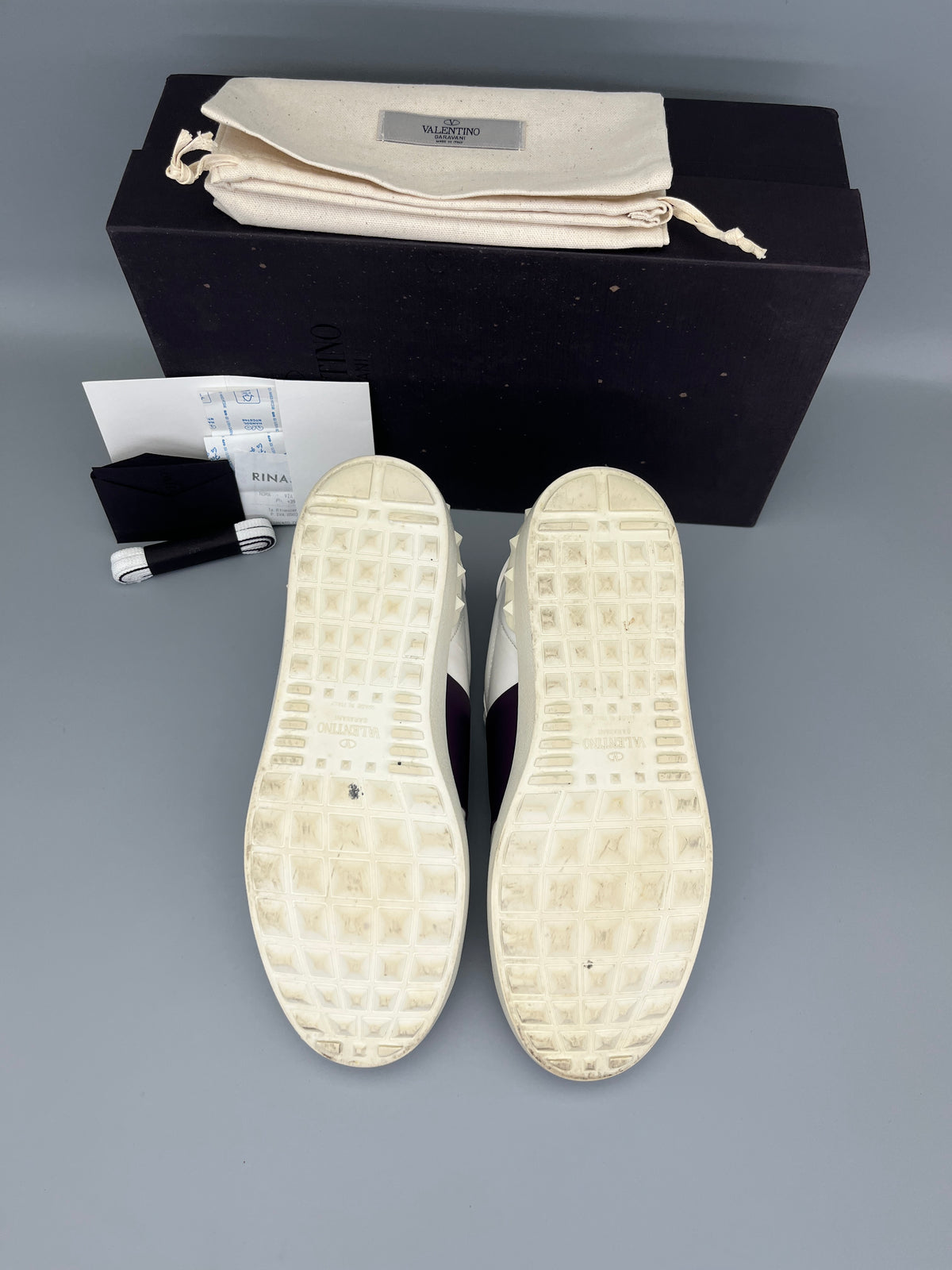 Valentino Open Sneaker Purple | 42