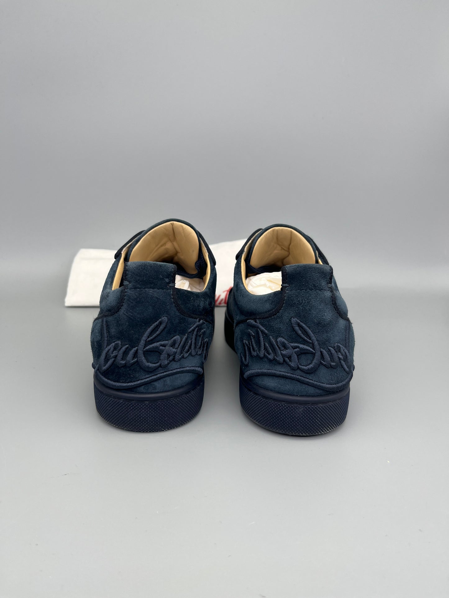 Christian Louboutin Louis Junior Sneaker Navy | 40