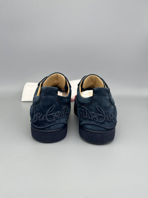 Christian Louboutin Louis Junior Sneaker Navy | 40