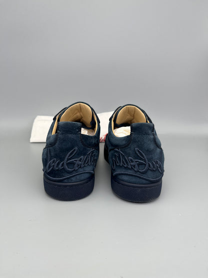 Christian Louboutin Louis Junior Sneaker Navy | 40