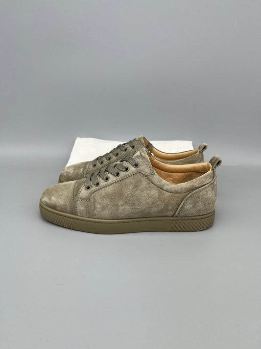 Christian Louboutin Louis Junior Sneaker Olive Green | 39
