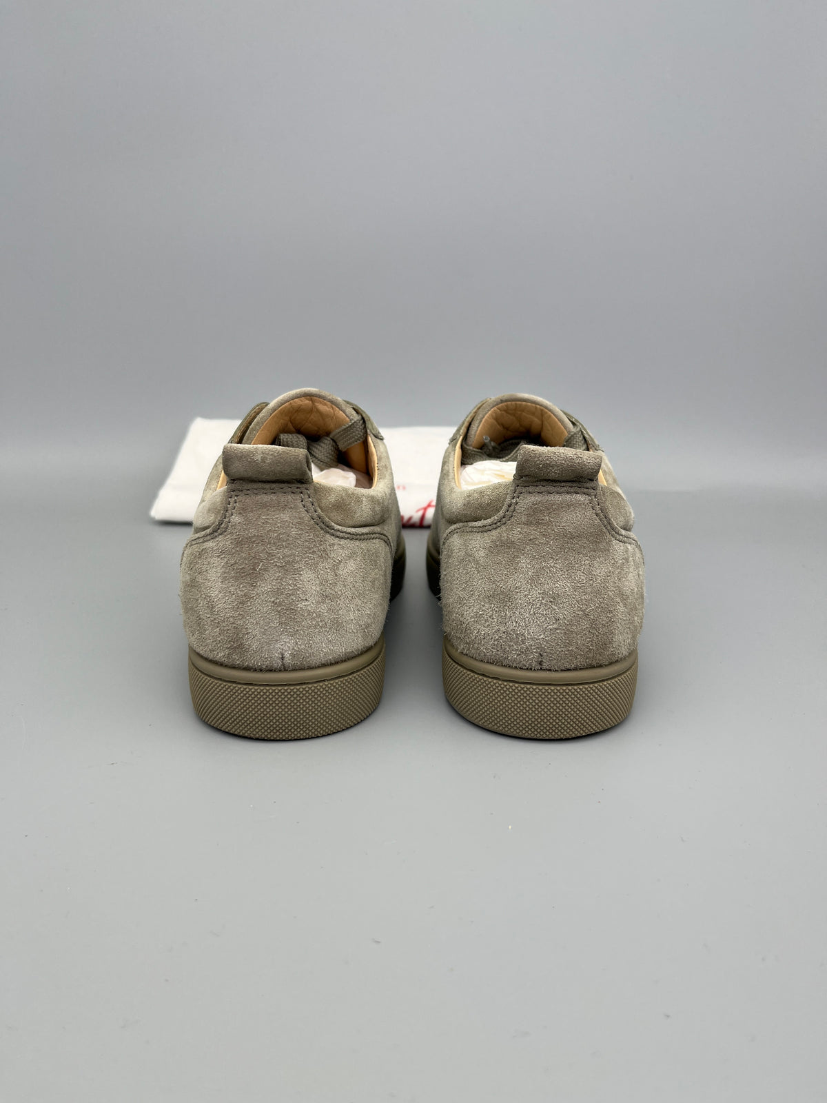 Christian Louboutin Louis Junior Sneaker Olive Green | 39