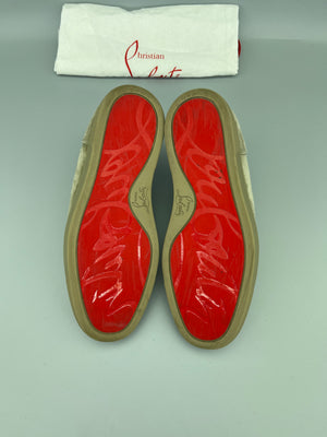 Christian Louboutin Louis Junior Sneaker Olive Green | 39