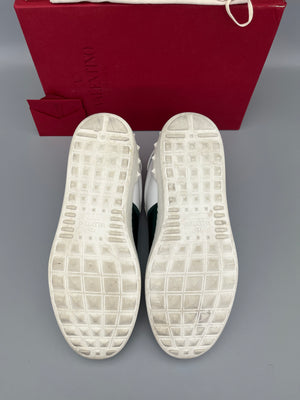 Valentino Open Sneaker Patent Green | 40.5