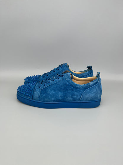 Christian Louboutin Louis Junior Spikes Sneaker Blue | 44