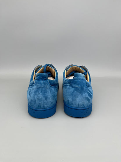 Christian Louboutin Louis Junior Spikes Sneaker Blue | 44
