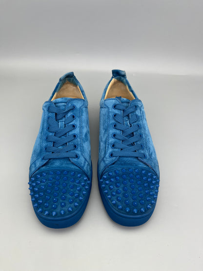 Christian Louboutin Louis Junior Spikes Sneaker Blue | 44