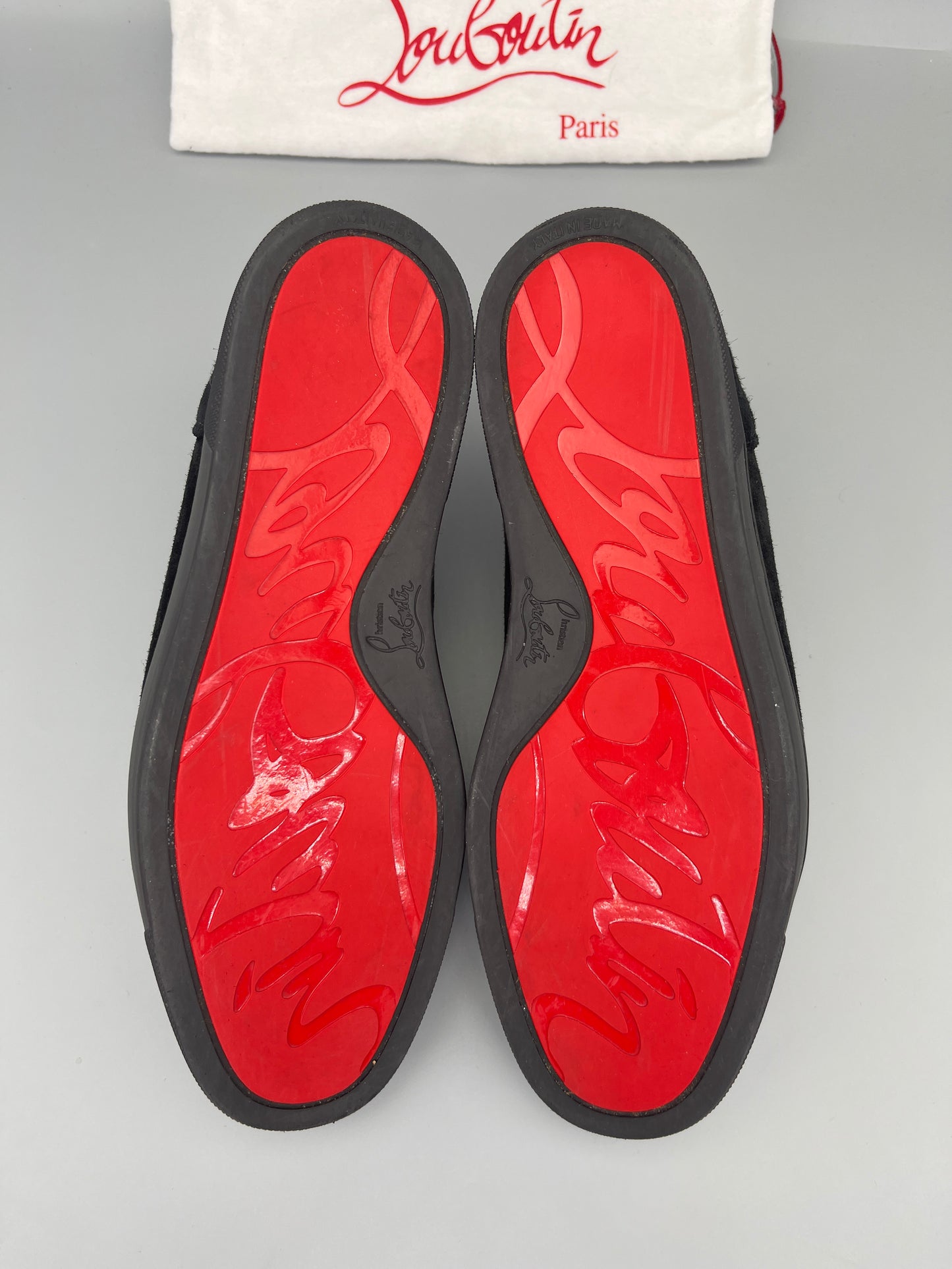 Christian Louboutin Louis Junior Spikes Sneaker Black | 43