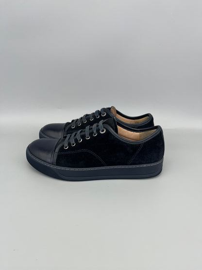 Lanvin Dbb1 Nappa Cap Toe Sneaker Navy | 39