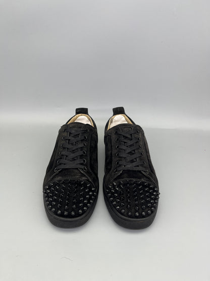 Christian Louboutin Louis Junior Spikes Sneaker Black | 40.5