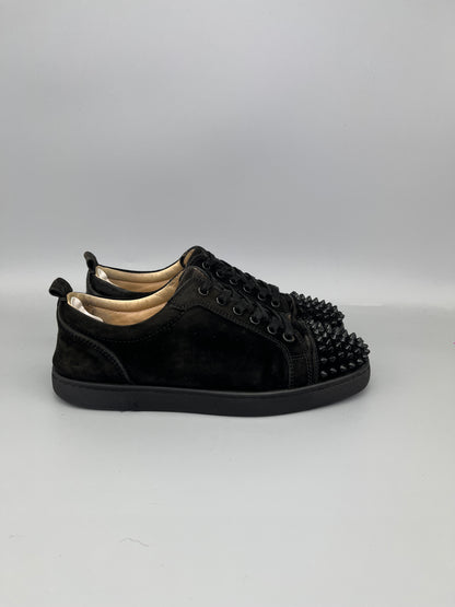 Christian Louboutin Louis Junior Spikes Sneaker Black | 40.5