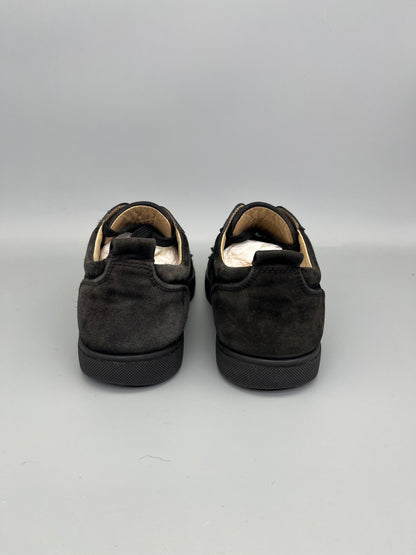 Christian Louboutin Louis Junior Spikes Sneaker Black | 40.5