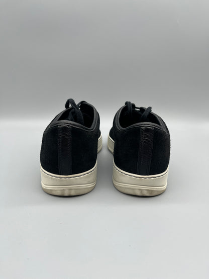 Lanvin Dbb1 Patent Cap Toe Sneaker Black | 42