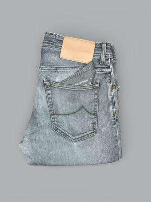 Herr | Jeans | Jacob Cohën | Nick Slim Fit Jeans Grey