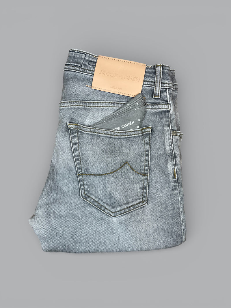 Herr | Jeans | Jacob Cohën | Nick Slim Fit Jeans Grey