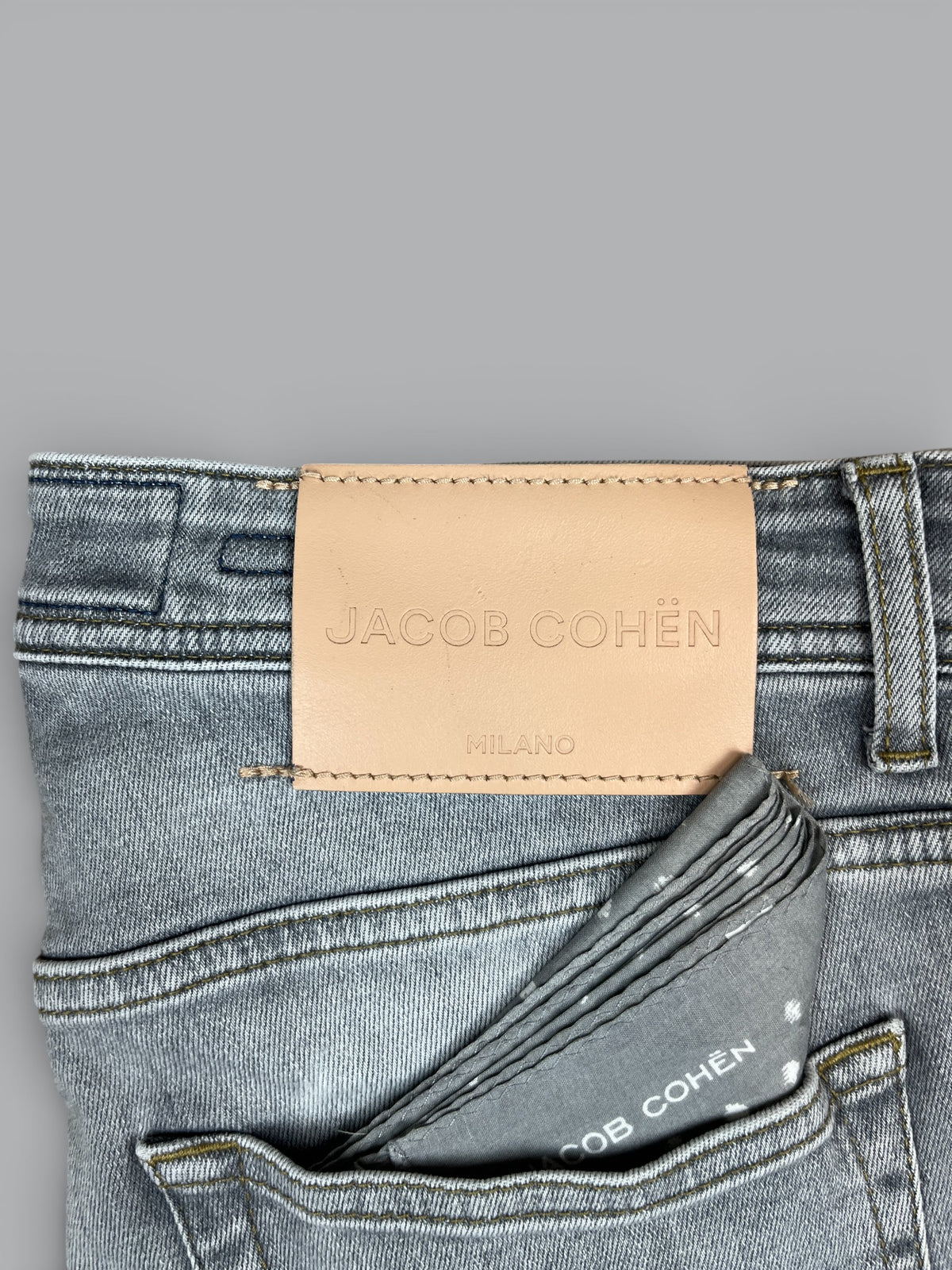 Herr | Jeans | Jacob Cohën | Nick Slim Fit Jeans Grey