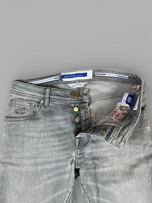 Herr | Jeans | Jacob Cohën | Nick Slim Fit Jeans Grey
