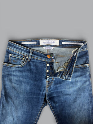 Herr | Jeans | Jacob Cohën | 622 Blue Jeans