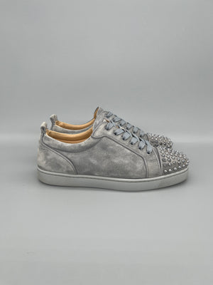 Christian Louboutin Louis Junior Spikes Sneaker Grey | 41
