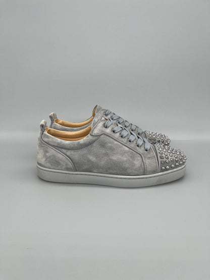 Christian Louboutin Louis Junior Spikes Sneaker Grey | 41
