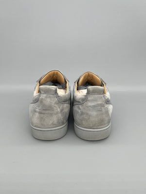 Christian Louboutin Louis Junior Spikes Sneaker Grey | 41