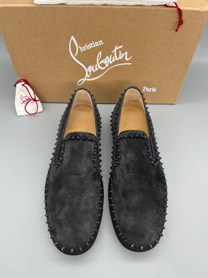 Christian Louboutin Pik Boat Spikes Sneaker Grey | 42.5