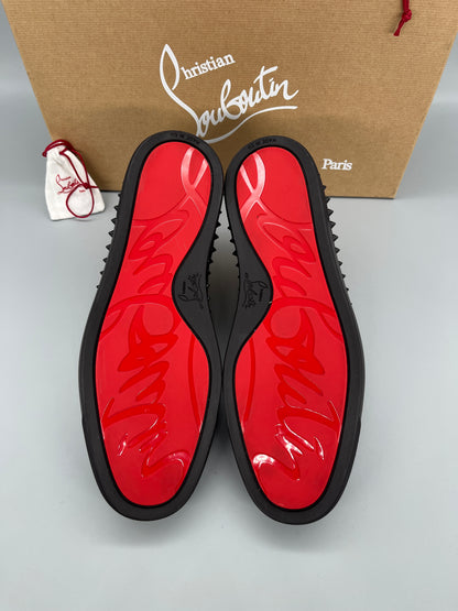 Christian Louboutin Pik Boat Spikes Sneaker Grey | 42.5