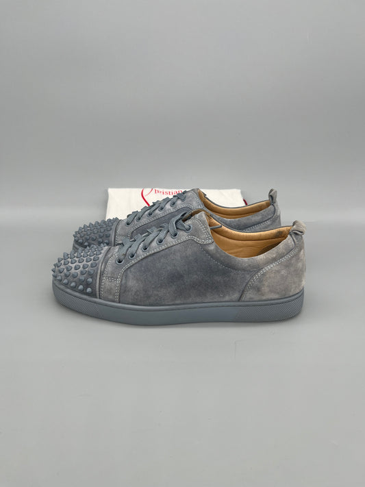Christian Louboutin Louis Junior Spikes Sneaker Grey | 42