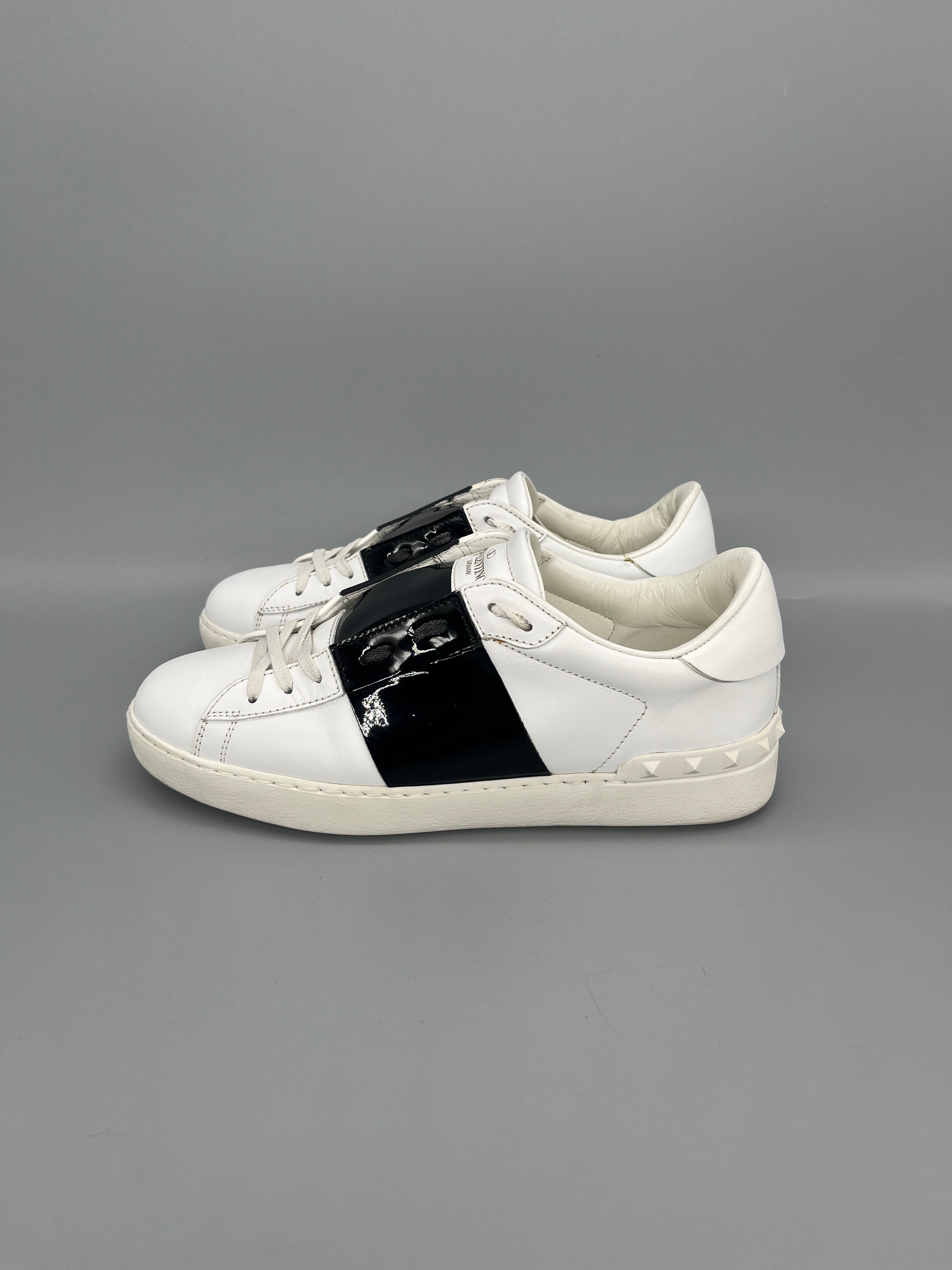 Valentino Open Sneaker Patent Black | 40.5