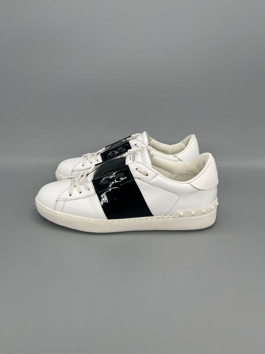 Valentino Open Sneaker Patent Black | 40.5