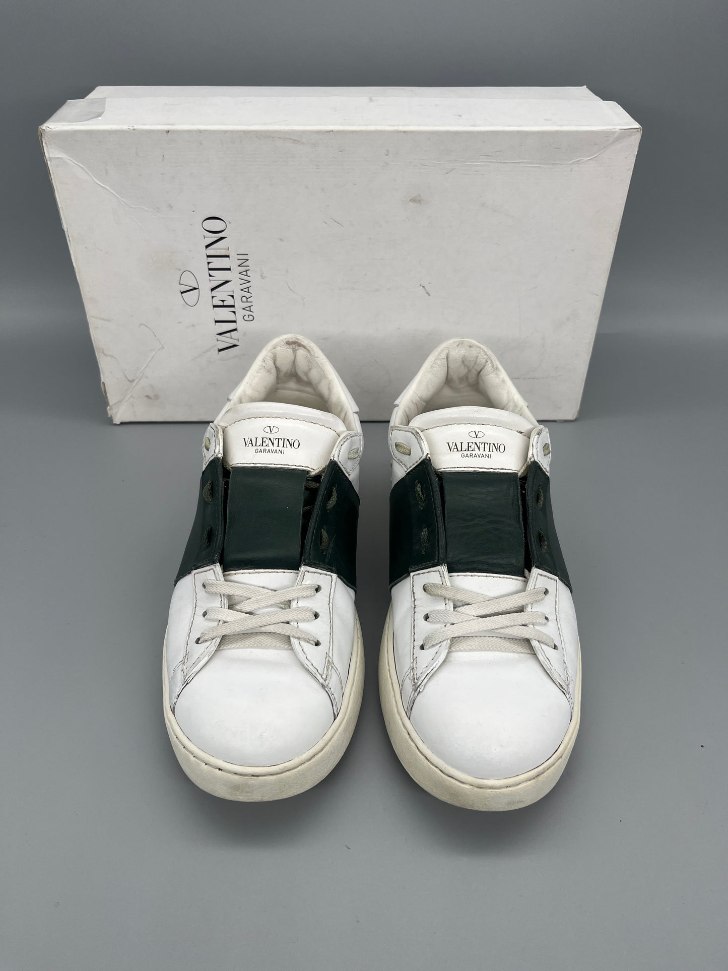 Valentino Open Sneaker Dark Green | 40.5