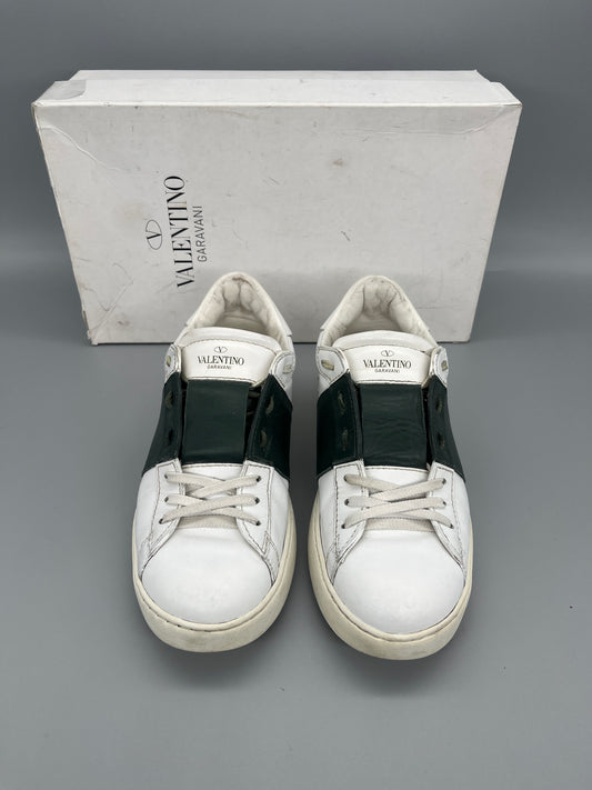 Valentino Open Sneaker Dark Green | 40.5
