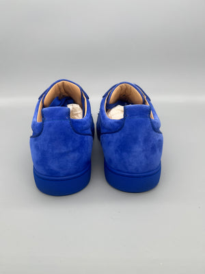 Christian Louboutin Louis Junior Spikes Sneaker Blue | 42