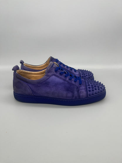 Christian Louboutin Louis Junior Spikes Sneaker Purple | 44.5