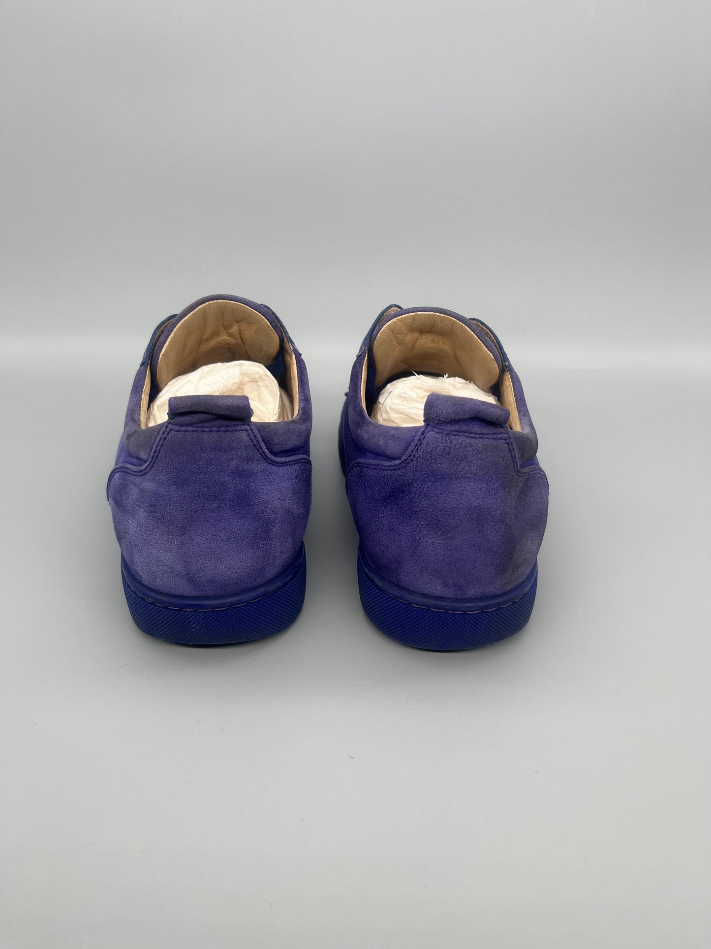 Christian Louboutin Louis Junior Spikes Sneaker Purple | 44.5