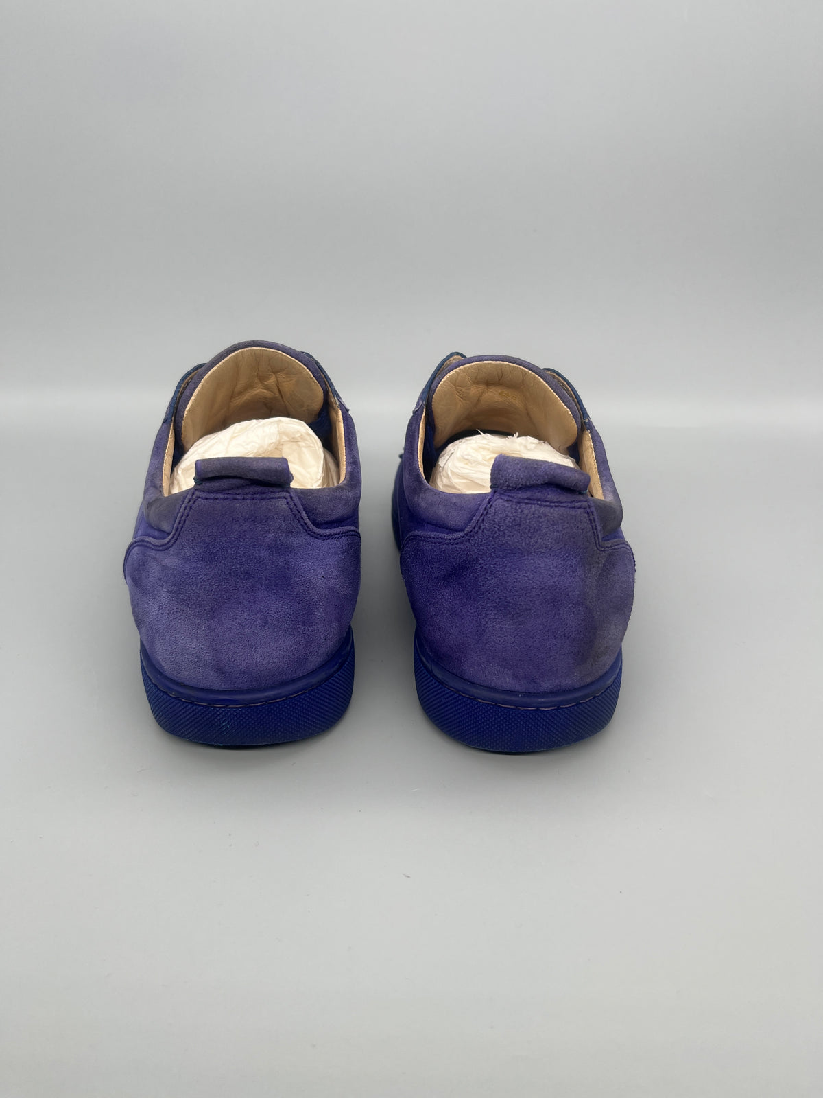 Christian Louboutin Louis Junior Spikes Sneaker Purple | 44.5