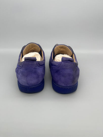 Christian Louboutin Louis Junior Spikes Sneaker Purple | 44.5